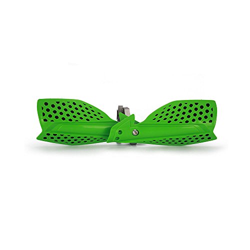 Image of Motorcycle Handguards Double Layer Protection 7 /8 inchand 11 /8 inchUniversal for KLX 300 KLX 250S KLX 110 TT250 KX 85 250 Dirt Pit Bike ATV Off Road Motocross Green