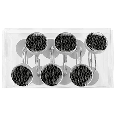 Crochets de douche géométriques pour un espace bain apaisant - 6