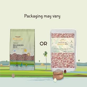 Rajamudi Organics Authentic Rajamudi Rice (Unpolished) Organic Rajamudi Rice-MOQ 5 Kg