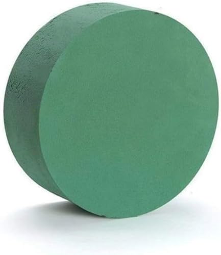 Miniatura 2 de Bloques redondos de espuma de poliestireno para flores artificiales, 6 unidades de espuma de poliestireno para arreglos florales (diámetro de 6.5