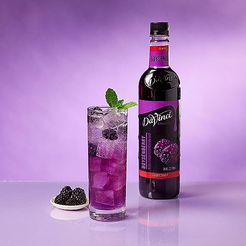 Image of DaVinci Gourmet Boysenberry Syrup, 25.4 Fluid Ounce (Pack of 5)