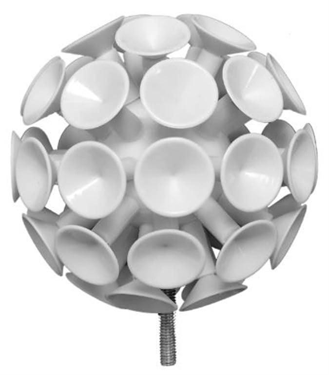 G3T Disc Golf Disc Retriever Head Attachment - Suction Cup Ball