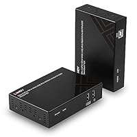 LINDY 39382 100m Cat.6 HDMI KVM Extender, 4K60, USB, IR &amp; RS232