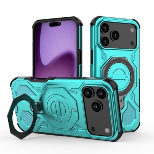 Coque iPhone 17 verte silicone pliable avec anneau support antichoc