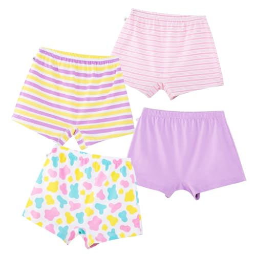 Image of YouGotPlanB Cotton Boxers for Girls | Ages 2-16 Years | Relaxed Fit | Gentle Elastic Waistbands | Breathable & Tagless