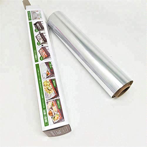 Seadoshopping Parchment-Lined Foil 30Cm X 15M Laminated Parchment Food Packing Backed Paper Aluminum Foil thumb #2