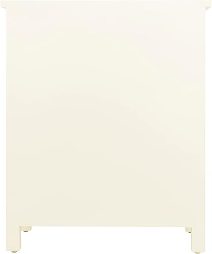 Miniatura 9 de NewCosmos Armario de madera con 2 cajones y 2 puertas, gabinete de almacenamiento vintage para entrada, sala de estar