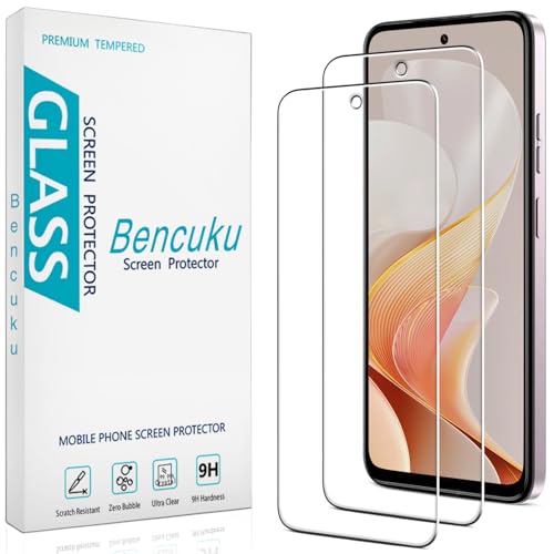 Bencuku (2 Pack) Designed for Motorola Moto G Stylus 2026/2025 Tempered Glass Screen Protector Anti Scratch Bubble Free