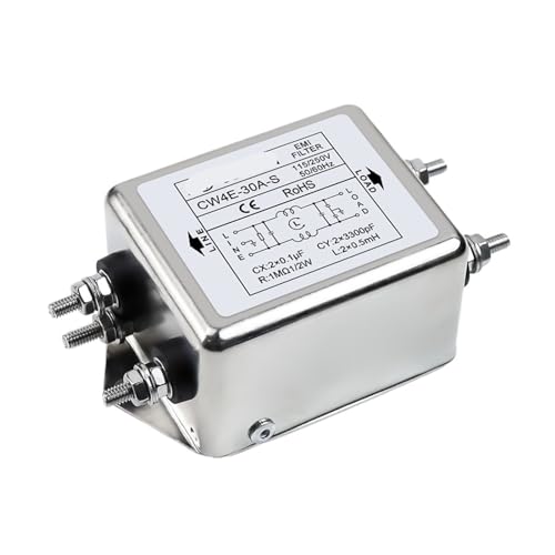 Filtre d'alimentation monophasé CW4E protégeant vos appareils des parasites AC220V