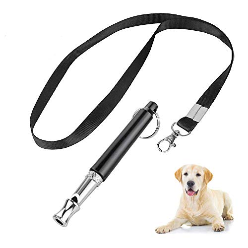 ZDCDEALS Dog Whistle to Stop Barking, Adjustable Pitch Ultrasonic Training Tool Silent Bark