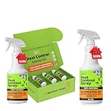 Nature’s Dome Pest Control Bundle – Starter Kit + 32 oz Spray, Eco-Friendly & Safe