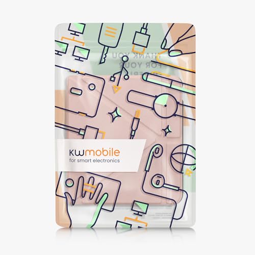 kwmobile Origami Case Compatible with Kobo Libra Colour Case - Slim PU Leather Cover with Stand - Rose Gold by kwmobile - Image 7