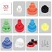 Aimocar Esponja Pulir para Coche, 33pcs Kit Encerado Pulir Faros de Pulido...