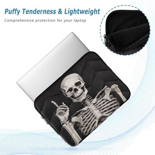 Funda para laptop Smiling Skull para 13-14 pulgadas miniatura 5