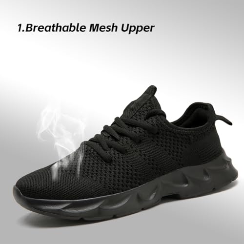 Men's Running Shoes Walking Sneakers Casual Walkout Shoes Tennis Athletic Shoes for Gym Sport2