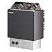 VEVOR 9KW Sauna Heater, Steam Bath Sauna Heater with Built-in Controls, Electric Sauna Stove, 3h Timer and Adjustable Temp for Max. 317-459 Cubic Feet, Home Hotel Spa Shower Use 220V FCC Certification