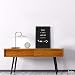 Gadgy® - Placa de fieltro retro con letras doradas, plateadas y blancas,...