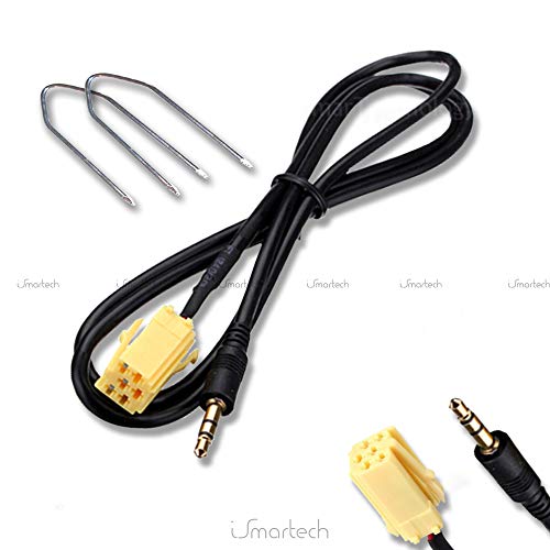 G.M. Production - KIT 191G - Cavo AUX Mp3 per autoradio di serie Blaupunkt su - Solo con Aux a display disponibile con chiavi sgancio radio a corredo [controllare foto e dettagli compatibilità]