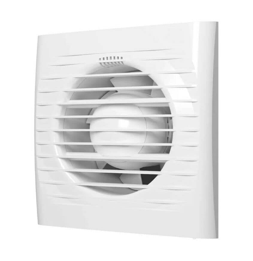 Buy White Classic Bathroom Extractor Fan / 100mm / With Non Return