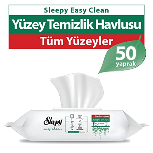 Yüzey Temizlik Havlusu ve Mendili, 50 Yaprak