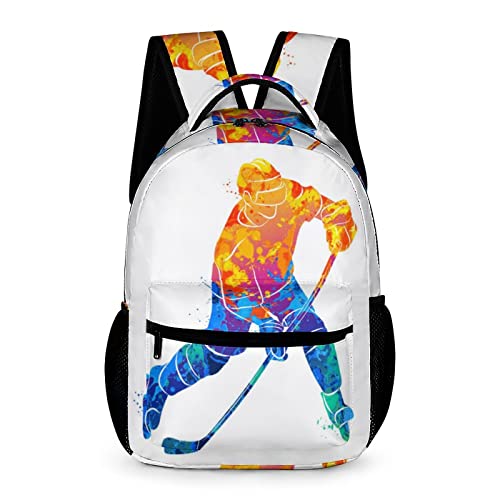 Sac à dos d'école hockey pour adolescent, le cartable parfait des journées de cours