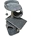 FISH&NAP US01H Cute Cat Tree Kitten Cat Tower for Indoor Cat Condo Sisal Scratching Posts with Jump Platform Cat Furniture Activity Center Play House Grey