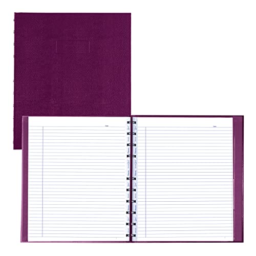 Carnet de notes Blueline MiracleBind raisin 150 pages couverture rigide lézard