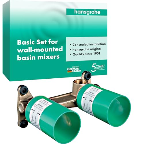 hansgrohe Grundkörper für Einhebel-Waschtischarmaturen Unterputz für Wandmontage
