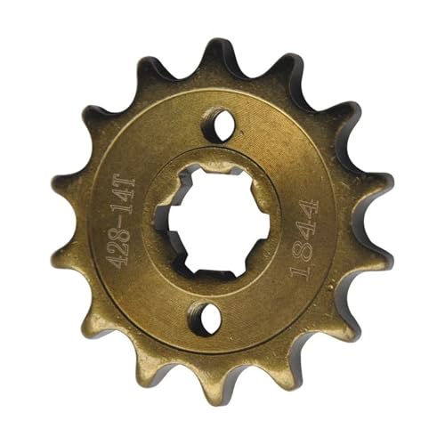 Pignon avant 14 dents en acier renforcé pour moto XSR125 MT125