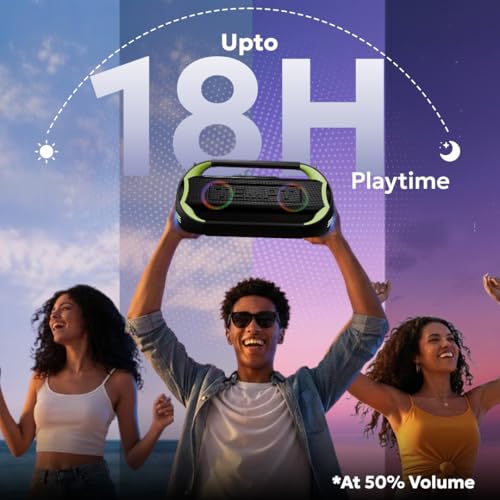 Image of TEMPT Boombuddy Bluetooth Wireless Speaker 120W 18hrs 3 EQ (Green)