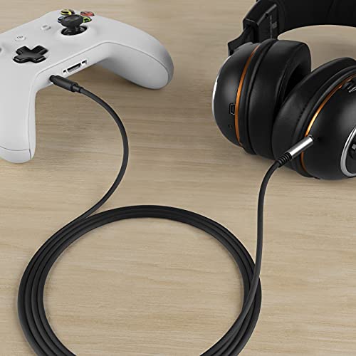 Geekria Quickfit Gaming Headphones Cable Compatible With Turtle Beach, Talkback/Audio Cable For Ps4 / Playstation Vr/Newest Xbox One Controller With 3.5Mm Male To 2.5Mm Male Headset Jack #TOP5