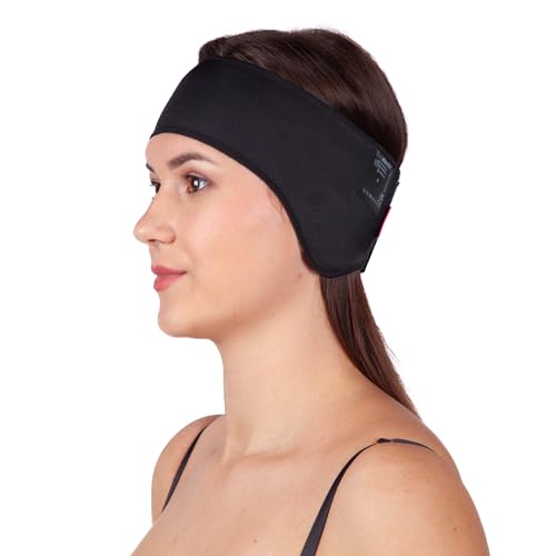 Image of LIPOELASTIC PU 03 Unisex Post-Surgery Compression Ear Band, Self-Fastening Otoplasty Headband, Comforting Ear Bandage