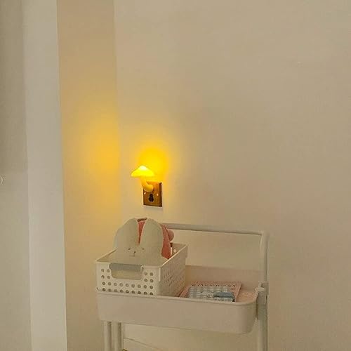 Miniatura 9 de Lámpara de noche LED enchufable, para adultos, niños, bebés y niños, lámpara de pared con forma de hongo, lámpara decorativa es adecuada para cada