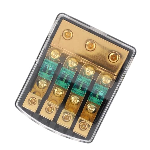 Bloco de Distribuição Fundido ANL, Mini Suporte de Fusível ANL Calibre 0 2 4 Em 4 6 8 Calibre Saída