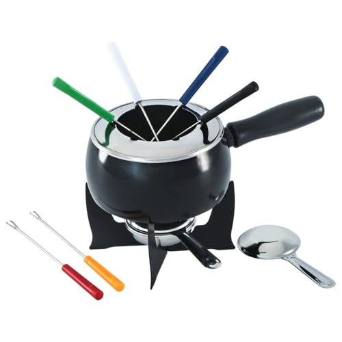Brinox - Conjunto para Fondue com 10 Peças - Preto