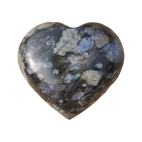 Stone City Que Sera Puffy Heart Crystal, Healing Stone, Meditation Crystal, Natural Stone Cover