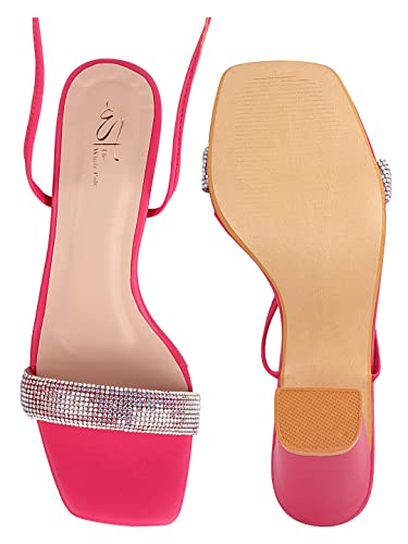 Image of TRYME Stylish Fashionable Ethnic 2 Inch Block Heel Sandal For Women's And Girls