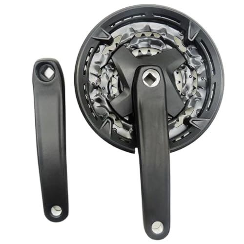 Pédalier VTT aluminium 170mm léger et robuste pour remplacer un triple plateau usé