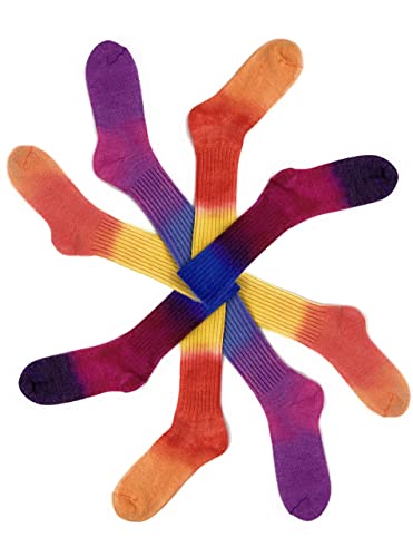 Image of WARRIOR ALPACA SOCKS - Ribbed Casual Everyday Alpaca Wool Crew Socks For Men And Women