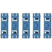 Replacement Parts for Thomas & Friends Trackmaster Mad Dash Around Sodor Train Set - BDP15  Bag of 5 Blue Riser Connectors D3