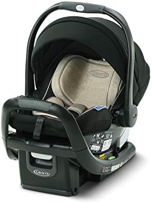 GRACO SnugFit 35 DLX Infant Car Seat Baby Car Seat with Anti Rebound Bar, Pierce , 27.5x17.5x25.5 Inch (Pack of 1)