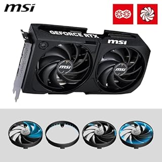 MSI NVIDIA GeForce RTX 5070 12G Shadow 2X OC Carte Graphique - 12 Go GDDR7 (28 GB/s /192 Bits), PCIe 5.0 - Double Ventilateur (2X Ventilateurs TORX 5.0), HDMI 2.1b, DisplayPort 2.1b, SFF Ready