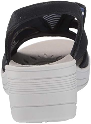 Easy Street Women's Sport Wedge Sandal, Navy Matte, 9.5 Narrow | Image 2