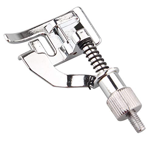 Jopto Snap On off Metal Blind Hem Presser Foot Household Seam Stitching Sewing Machines Accessories Compatible For Domestic Sewing Machines Singer Brother Janome Toyota