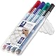 STAEDTLER Lumocolor 305M WP4-1 Folienstift, correct M STAEDTLER Box, 4 Stück