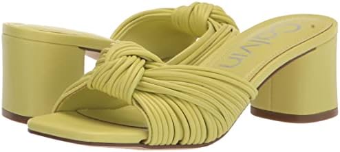 Calvin Klein Women's BEANCA Heeled Sandal, Lime 330, 8 | Image 6