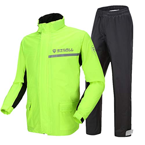 Soul Case Cycle Motorcycle Rain Gear - Two Piece Motorcycle Rain Suit Light