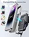 ZeeHoo Wireless Car Charger,15 W Fast Charging Auto-Clamping Car Mount,Windshield Dash Air Vent Phone Holder for iPhone 14 13 12 Mini 11 Pro Max XS XR 8,Samsung S22 S21 S20 Note 20 10 9 8