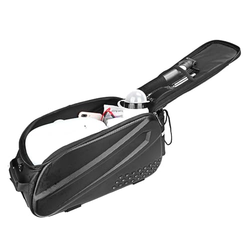 Sac de rangement pour vélos compact avec poches en filet intégrées