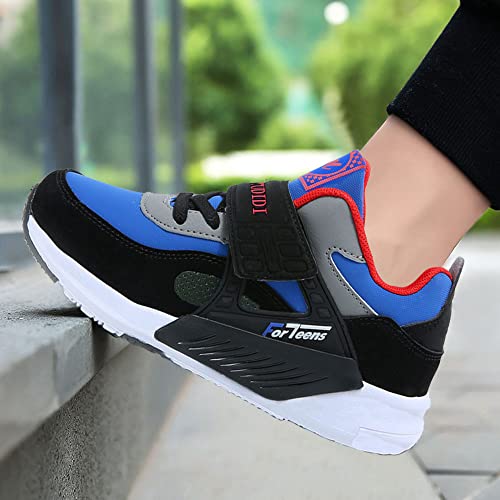 Sneakers Jongens 26 Kinderen Hardloopschoenen Lichtgewicht Kinderschoenen Sport Schoenen Loopschoenen Comfortabel Antislip Indoor Schoenen Outdoor Antislip Trekking Hikingschoenen Unisex Blauw